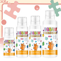 Usine directe 120ml PVA Puzzle colle haute viscosité haute Transparent éclaircir résine colorée pour bricolage adhésifs faits à la main mastics