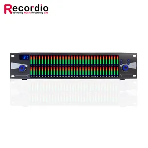 GAX-EQ888 Dual-Channel Professional Digital Crossover 31-Band System Sound Equalizer Audio Graphic Equalizer For Stage Concert