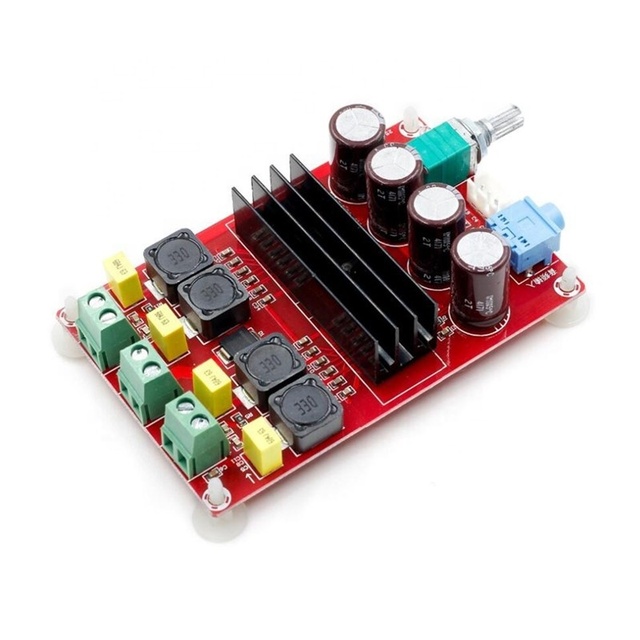 XH-M190 TDA3116D2 Digital Audio Power Amplifier HIFI 100W x2 2.0 Amplificador Stereo Class D Amplifier Board DC 12V 24V