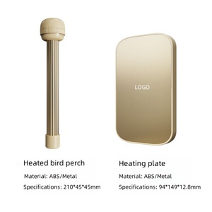 Percha Eléctrica Portátil con Calefacción para Loros, Soporte de Plástico, Calor Invernal, Temperatura Constante, Calefacción PTC, Protección Contra Sobrecalentamiento - Product Image 5