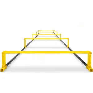 RIAO egzersiz özel Fitness ekipmanları egzersiz futbol spor hız eğitimi ayarlanabilir çeviklik merdiveni