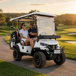 <span class=keywords><strong>Voiture</strong></span> de golf électrique 60V 4.0KW 4 places, double <span class=keywords><strong>circuit</strong></span>, frein à disque hydraulique, suspension MacPherson, capacité de montée de 25%, chariot de golf OEM - Product Image 3