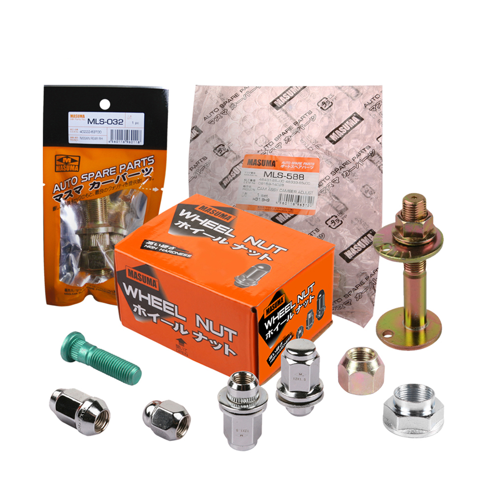 MLS-168 MASUMA Wheel Nut - Durable Steel Bolt for FUSO