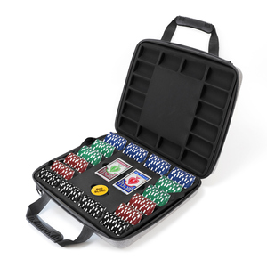 Carry 1000/2000 Clay Casino Chip Set Poker Eva Case Box Bag, Bộ Chip Poker Cho Trò Chơi Gia Đình - Product Image 2