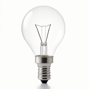 Ampoule incandescente sphérique transparente 25W 24V E14 - Product Image 2