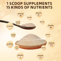 Poudre de complément nutritionnel pour animaux de compagnie, formule complexe, directement de l'usine, favorise la croissance et le développement, solution pour animaux difficiles à nourrir, pelage brillant