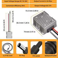 Cable de Alimentación CC Starlink Gen 3, Convertidor Elevador de Voltaje de 12V 24V a 30V, Extensión de 2M 5M con Fusible para Accesorios de Maletín de Viaje