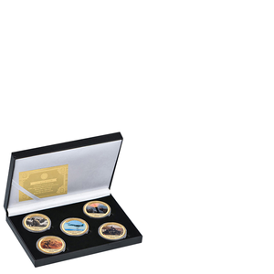 Großhandel 5 Stück vergoldete Zink legierung <span class=keywords><strong>Challenge</strong></span> <span class=keywords><strong>Coin</strong></span> <span class=keywords><strong>Afghanistan</strong></span> Logo-Themen Messing Metall münze für Sammlung Souvenir Craft - Product Image 1