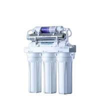 Usine personnalisée 75 GPD alcaline minérale UV osmose inverse système de Filtration de l'eau pour la maison Source d'alimentation électrique en plastique