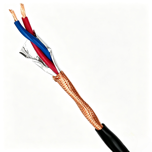 Cable blindado de par trenzado WDZN-RVSP-2*0.75/1.0 de baja interferencia y bajo humo, dedicado para salas de máquinas en construcciones de corriente débil - Product Image 4