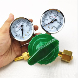 Régulateur de pression pour bouteille d'acétylène, manomètre d'oxygène antichoc, manomètre de propane, vanne de réduction de pression GPL, G5/8 japonais - Product Image 2