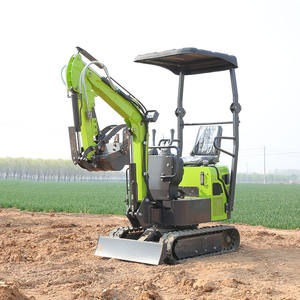 Compacte multifunctionele rupsmini-graafmachine 1-2 ton 1,2 ton hoog rendement motor pomp 1 jaar garantie - Product Image 3