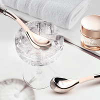 Rouleau de massage facial cryogénique pour la peau, vente chaude, en acier inoxydable, globes de glace métalliques, raffermissant, anti-rides