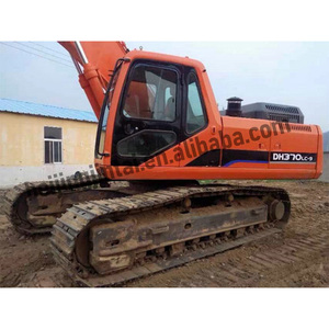 รถขุดตีนตะขาบ Doosan DH370LC-9 มือสอง 37 ตัน ปี 2023 เครื่องยนต์ เกียร์ ปั๊ม แบริ่ง ของแท้จากเกาหลีใต้ ชั่วโมงการใช้งานต่ำ พร้อมวิดีโอ - Product Image 2