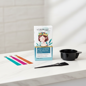 เจียอิง ครีมย้อม<span class=keywords><strong>ผม</strong></span>สมุนไพรกึ่งถาวร <span class=keywords><strong>สี</strong></span>น้ำตาลเทา ปราศจากแอมโมเนีย คุณภาพสูง ปิดผมขาว ปี 2026 ทันสมัย - Product Image 1