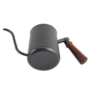 Bouilloire en acier inoxydable de contrôle de bec de précision avec poignée en bois - Product Image 3