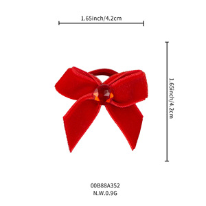 Nouvelles idées de cadeaux Nœuds de ruban personnalisés pour la décoration de bouteilles de parfum Ruban élastique élégant en gaze de neige Fournitures d'emballage cadeau - Product Image 3