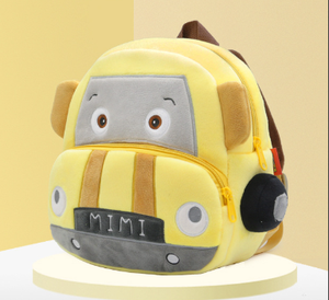 Sac d'école pour enfants enfants sac à dos en peluche dessin animé voiture sacs à dos en peluche <span class=keywords><strong>cartable</strong></span> <span class=keywords><strong>maternelle</strong></span> - Product Image 1