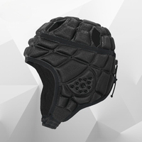 Casque de rugby avec logo personnalisé Casques à coque souple pour drapeau Football Scrum Cap Casque souple pour enfants Jeunes Besoins de protection de la tête