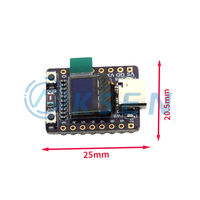Carte de développement AI-KSEN ESP32-C3 OLED avec antenne en céramique, carte de développement ESP32 Wifi, écran de 0,42 pouce