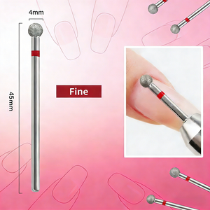 Đầu mài kim cương điện phân cho máy khoan móng chuyên dụng: Chân 2.35mm, màu xanh lá, độ nhám thô, dùng để làm dài, tỉa/móng - Product Image 4