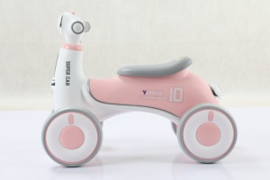 Mini Auto <span class=keywords><strong>Cavalcabile</strong></span> a 4 Ruote in PVC, <span class=keywords><strong>Bici</strong></span> Senza Pedali per Bambini 2-4 Anni - Product Image 3