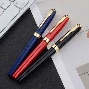 High Quality Custom Promotional Metal Gel <b>Pen</b> Refill Gift Set Box Luxury Custom Logo Printed Black/Blue Ink 0.5mm Smooth Writing - Product Image 1