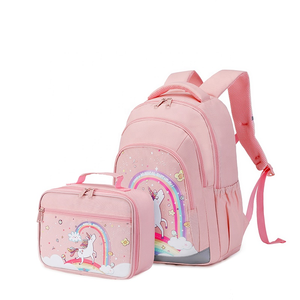Zaino <span class=keywords><strong>unicorno</strong></span> 2024 <span class=keywords><strong>borsa</strong></span> da scuola per ragazze riciclata impermeabile Set zainetto per bambini zaino per zaino - Product Image 5