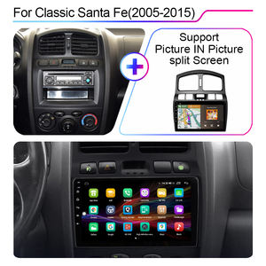 LEHX 9 pouces <span class=keywords><strong>Android</strong></span> 12 <span class=keywords><strong>2</strong></span> <span class=keywords><strong>Din</strong></span> <span class=keywords><strong>2GB</strong></span> <span class=keywords><strong>RAM</strong></span> Head Unit Radio pour 2005 2006-2015 Hyundai Classic Santa Fe Car GPS Multimedia Player - Product Image 5