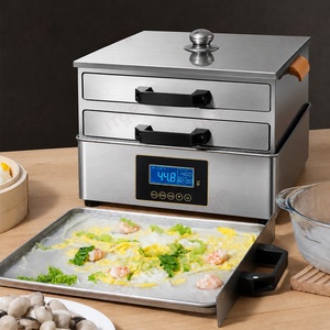 ITOP Cuiseur vapeur électrique en acier inoxydable pour rouleaux <span class=keywords><strong>de</strong></span> nouilles <span class=keywords><strong>de</strong></span> riz, avec minuterie intelligente et contrôle <span class=keywords><strong>de</strong></span> température, machine à faire des nouilles <span class=keywords><strong>de</strong></span> riz, produit phare - Product Image 3
