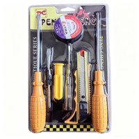 Ensemble d'outils à main F516, Outils à main, Kits d'outils à main, Tournevis, Couteau, Pince, Marteau, Série de produits à 1 $, Quincaillerie et outils Série 1$