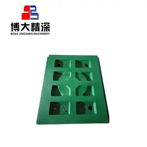 High Manganese Jaw Crusher Wear Parts Jaw Plate Fixed/Movable C96 C100 C110