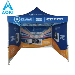 Dongguan Factory 40x40mm Hexagonal Frame Cheap Custom Printed Aluminum Canopy 10x10 Tent For Event