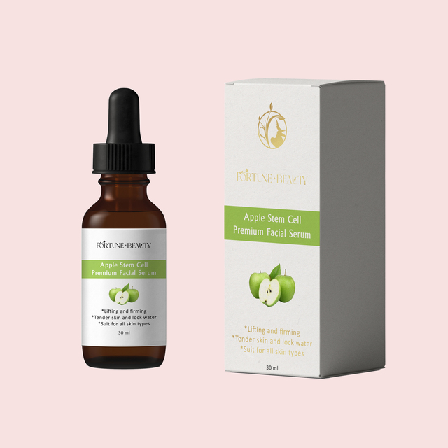 OEM/ODM Skincare Product Brightening Pore Shrinking Moisturizing Apple Stem Cell Facial Serum