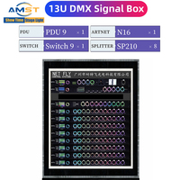Contrôleur de lumière de scène 1U pour DJ et discothèque, 16 ports ArtNet vers DMX512, prolongateur de réseau 16 univers, compatible RDM