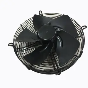 quiet square 300mm EC092 axial fans with external rotor motor cooling 2100rpm low noise