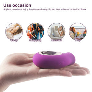 ลิลี่ ลิคกิ้ง ไวเบรเตอร์ ดีไซน์ใหม่ 7 ระดับความเร็ว ชาร์จผ่าน USB กันน้ำ พร้อมรีโมทคอนโทรล กระตุ้นคลิตอริส ลูกบอลสั่นสำหรับผู้หญิง - Product Image 6