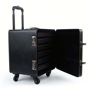 Wooden <b>Jewelry</b> <b>Tray</b> PU Leather Ring Display Eco Friendly Small - Product Image 1