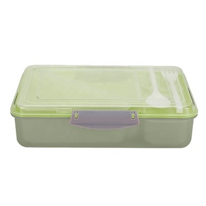 Durable low MOQ <span class=keywords><strong>2</strong></span> pcs silicone seal Leak-Proof On-the-Go containers bento lunch <span class=keywords><strong>box</strong></span> for kids - Product Image 5
