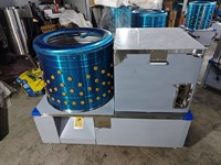 Équipement d'abattage de volaille automatique 5-6 pièces machine à échauder et à plumer le poulet HJ-60B à plumer automatique