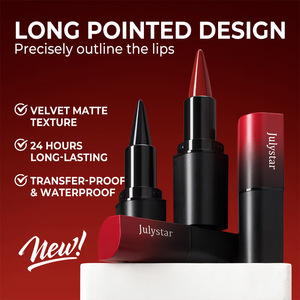 Makeup No LOGO MSDS Certified Waterproof Velvet Nude <strong>Matte</strong> Long Lasting <strong>Lipstick</strong> 6 Colors Vitamin C 3.8g Travel Size - Product Image 2