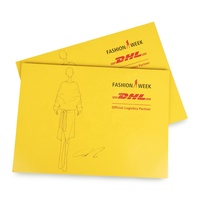 Échantillon gratuit, vente en gros, enveloppes en carton personnalisées avec impression, format A4, enveloppes pour documents EMS Express, enveloppes en carton DHL Express