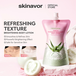 Crème hydratante en gros pour le corps, nourrissante, à la <span class=keywords><strong>tomate</strong></span> et au niacinamide, éclaircissante, produits de soin blanchissants pour femmes - Product Image 2