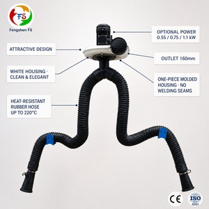 Unité de ventilation d'extraction avec moteur en cuivre haute efficacité et fonctionnement silencieux inférieur à 70 dB pour <span class=keywords><strong>garage</strong></span> et atelier - Product Image 2