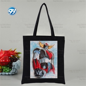 กระเป๋าผ้าแคนวาสลายการ์ตูน Goldorak Ufo Robo Mazinger <span class=keywords><strong>Grendizer</strong></span> สีดำ สำหรับเด็ก สะพายไหล่ ช้อปปิ้ง เป็นมิตรกับสิ่งแวดล้อม - Product Image 4