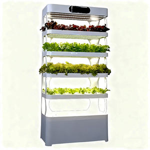 Gabinete de plantación hidropónica inteligente con buena forma Sistema de cultivo de verduras de hierbas hidropónicas combinadas de pie AMIII - Product Image 6