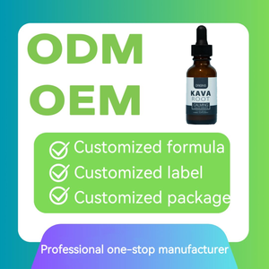 Özel etiket yüksek kaliteli organik Kava kök ekstresi sıvı damla konsantre Kava sakinleştirici damla destek gevşeme - Product Image 6