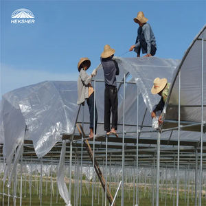 Bâche en plastique de film de <span class=keywords><strong>serre</strong></span> tissé à haute résistance à la traction bon marché - Product Image 4