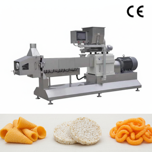 Máquina para hacer chips de <span class=keywords><strong>Doritos</strong></span>, extrusora de alimentos para chips de maíz, máquina para hacer snacks inflados, cracker de camarones, chips de nachos - Product Image 2