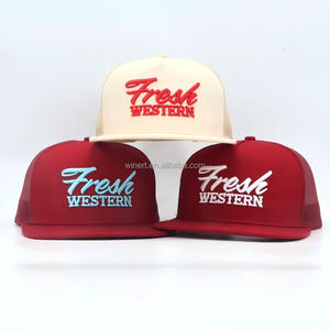 Casquettes de camionneur en maille de haute qualité, directement de l'usine, avec logo brodé personnalisé, ajustables, légères, pour un usage quotidien - Product Image 3